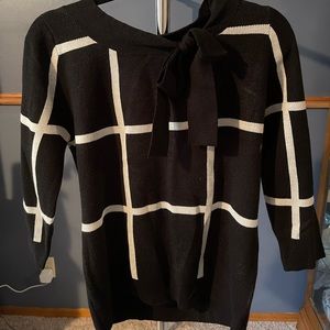 Cute! New York & Company black and white sweater!